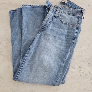 Madewell Curvy Straight Classic Jean Meadowland Wash 23P
